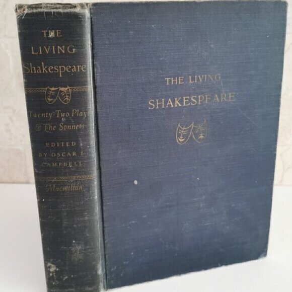 1949 The Living Shakespeare Book Collection 22 Plays & Sonnets Comedies Tragedy - Picture 1 of 12